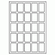 546 - Label Size 34mm x 51mm - 25 labels per sheet